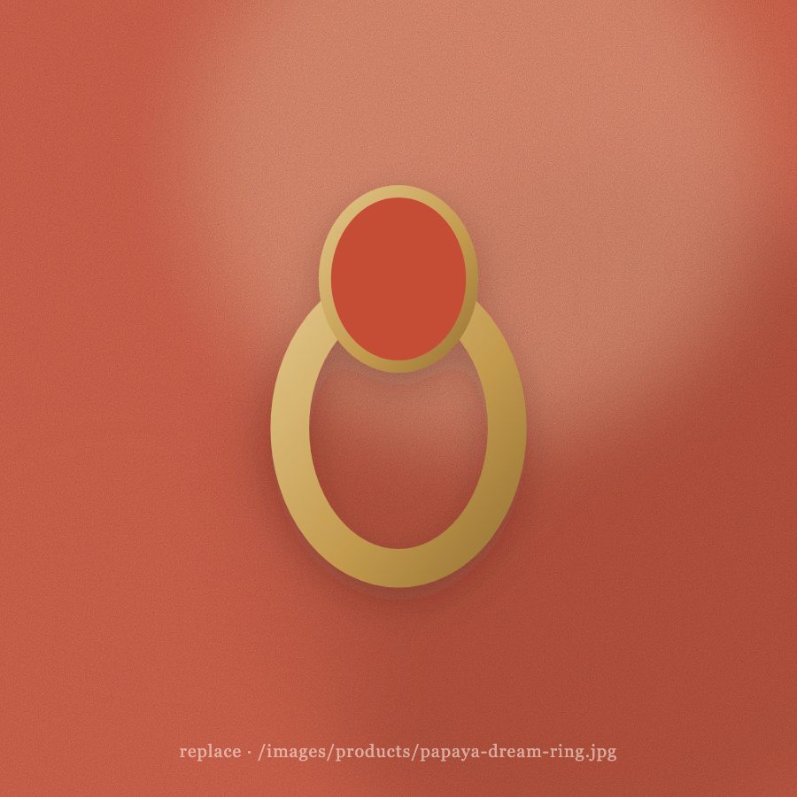 Pink gemstone gold cocktail ring
